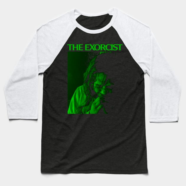 The Exorcist Green Baseball T-Shirt by Zerowear